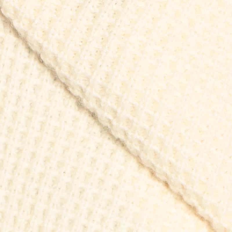 BARNEYS NEW YORK ドライバーズニットブルゾン WHITE