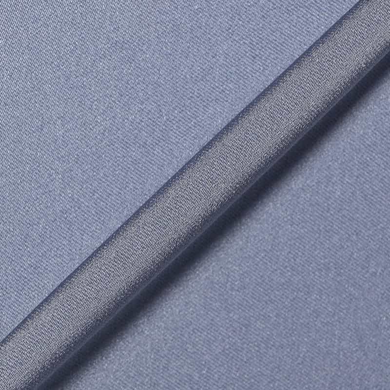 BARNEYS NEW YORK ウォッシャブル ストレッチシャツ BLUE GRAY