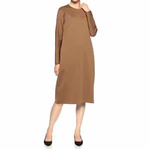 コクーンミディドレス