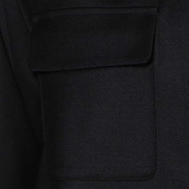 BARNEYS NEW YORK ウォッシャブル オーバーシャツ NAVY