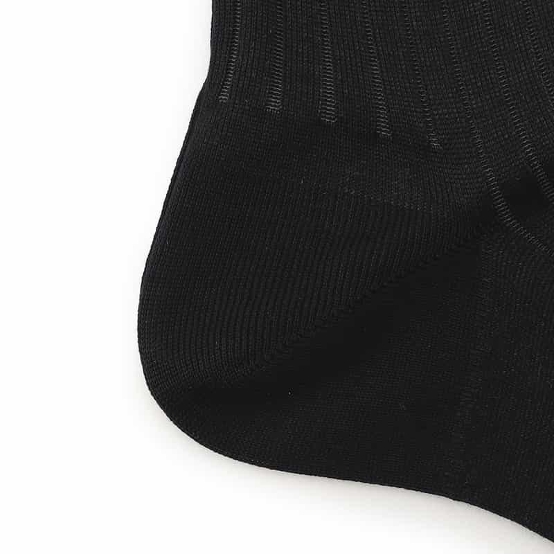BARNEYS NEW YORK リブソックス BLACK