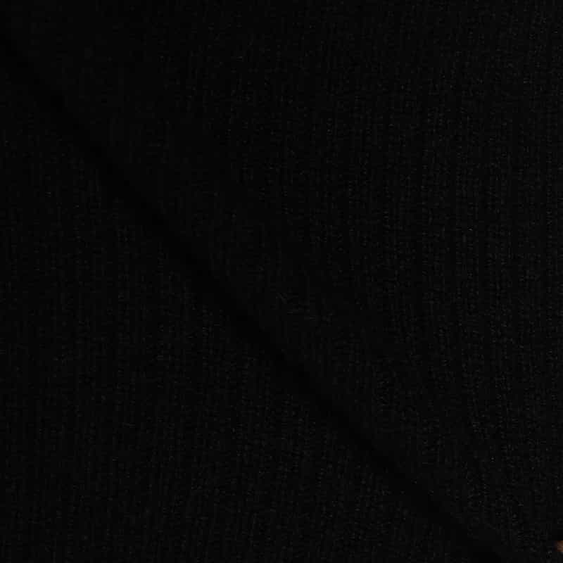 GIM 限定カシミヤVネックカーディガン BLACK