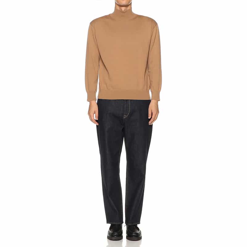 GIM バーニーズ　ニューヨーク限定タートルネックニットプルオーバー BROWN