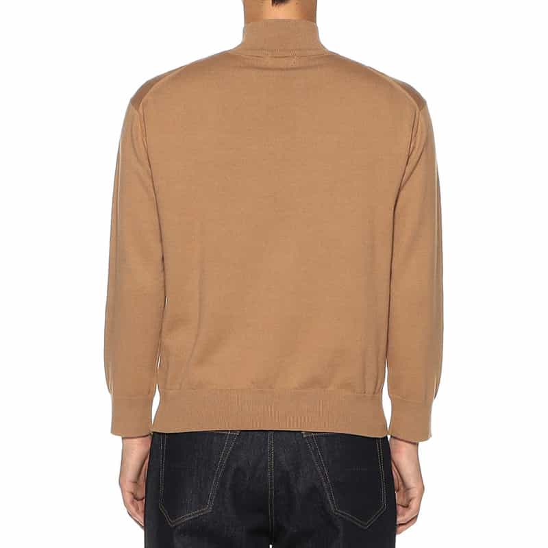 GIM バーニーズ　ニューヨーク限定タートルネックニットプルオーバー BROWN