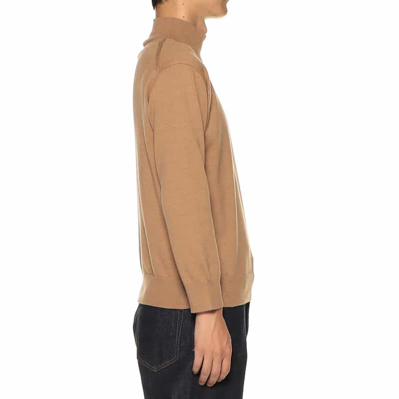 GIM バーニーズ　ニューヨーク限定タートルネックニットプルオーバー BROWN