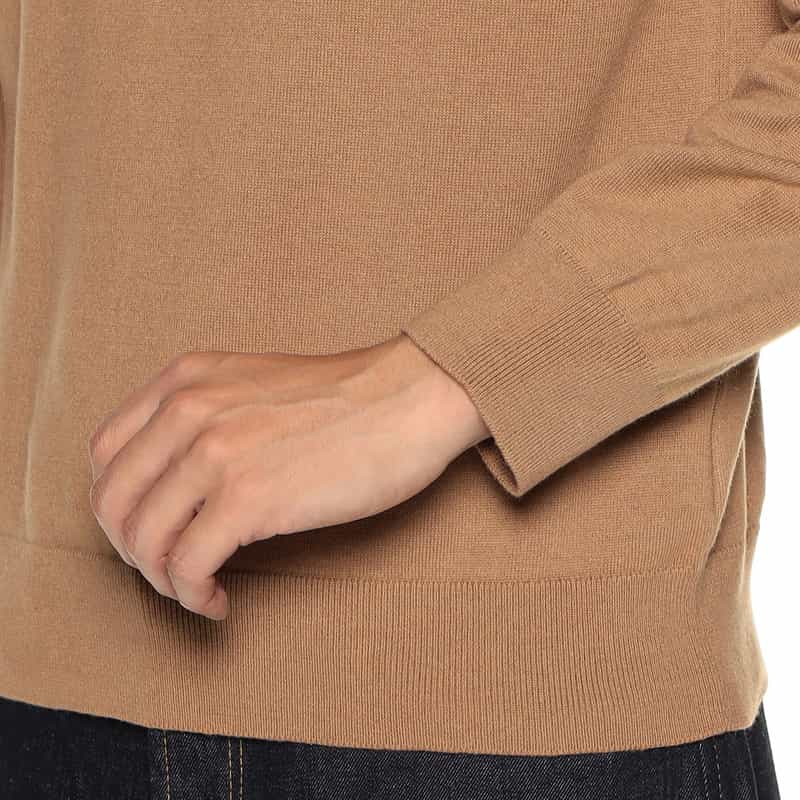 GIM バーニーズ　ニューヨーク限定タートルネックニットプルオーバー BROWN