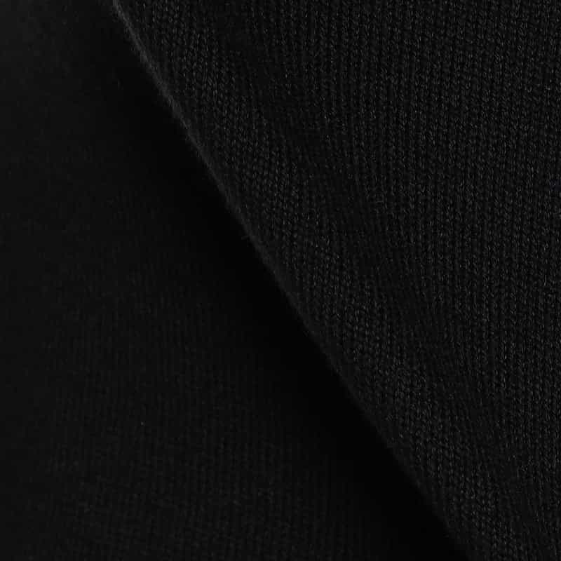 GIM バーニーズ　ニューヨーク限定タートルネックニットプルオーバー BLACK