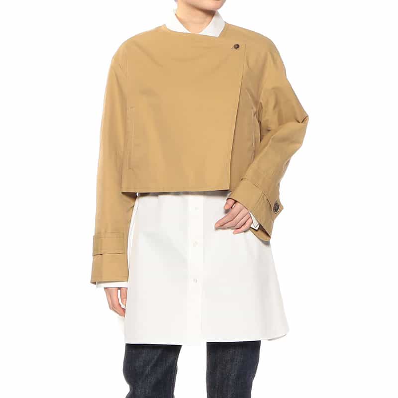 BARNEYS NEW YORK 3WAYトレンチコート（ジレ・ジャケット） CAMEL