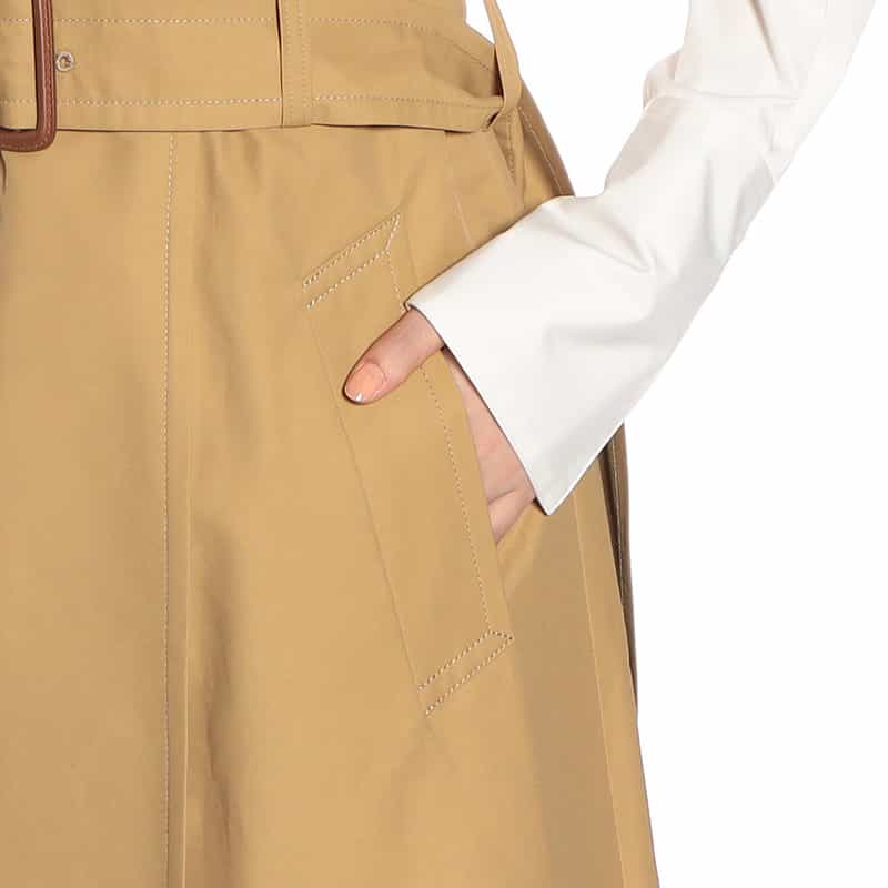 BARNEYS NEW YORK 3WAYトレンチコート（ジレ・ジャケット） CAMEL