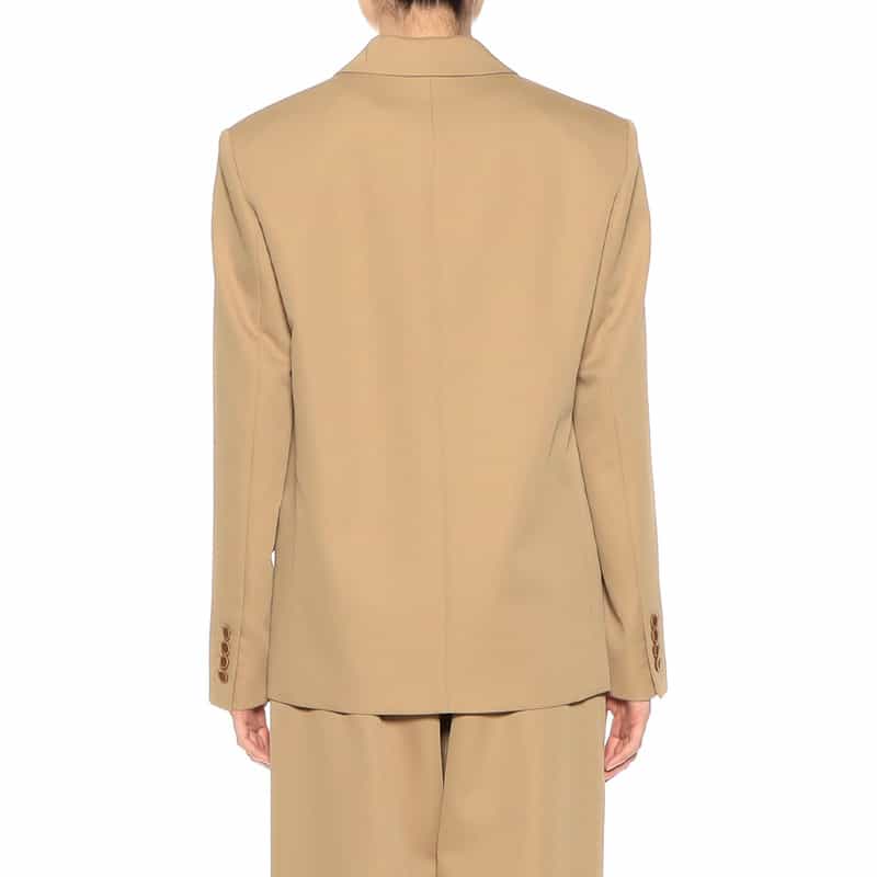 BARNEYS NEW YORK セットアップ ダブルブレステッドジャケット CAMEL