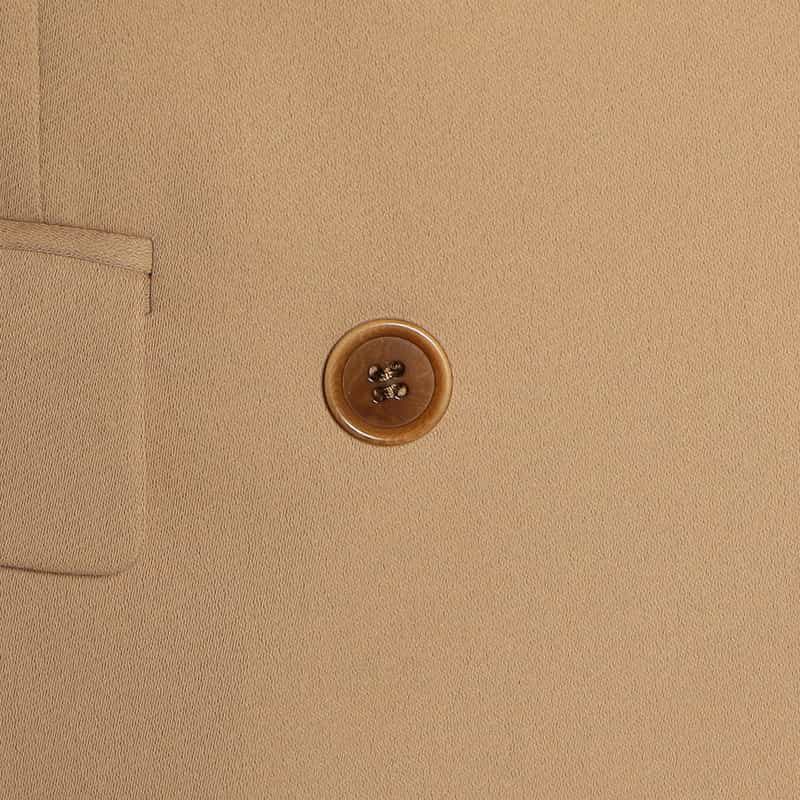 BARNEYS NEW YORK セットアップ ダブルブレステッドジャケット CAMEL