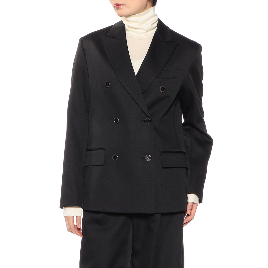 セットアップ ダブルブレステッドジャケット