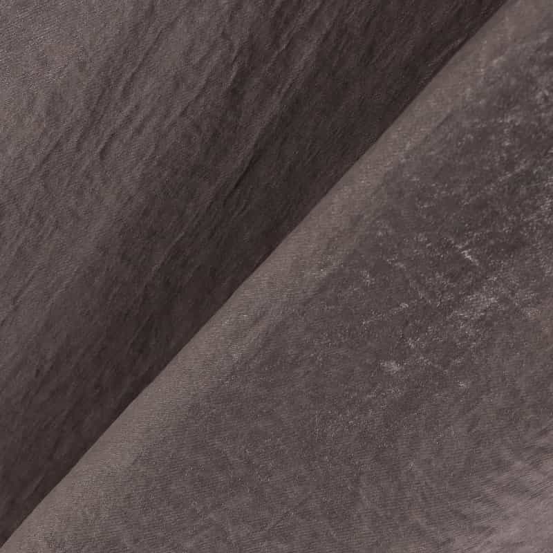 BARNEYS NEW YORK サテン フレアスリーブドレス LIGHT BROWN