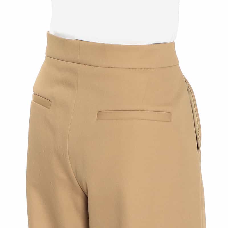 BARNEYS NEW YORK セットアップ ワイドパンツ CAMEL