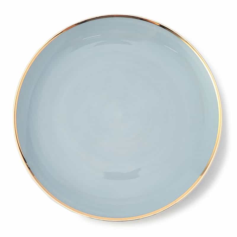 SPAL デザートプレート "MISTY" （21cm） BLUE