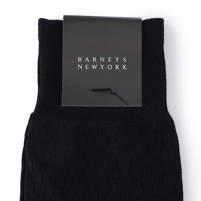 BARNEYS NEW YORK ソックス NAVY