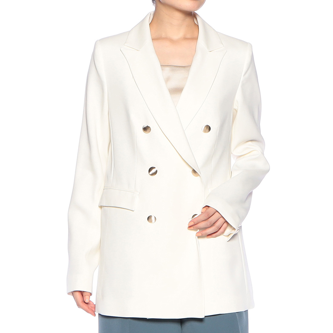 ダブルブレステッド ジャケット