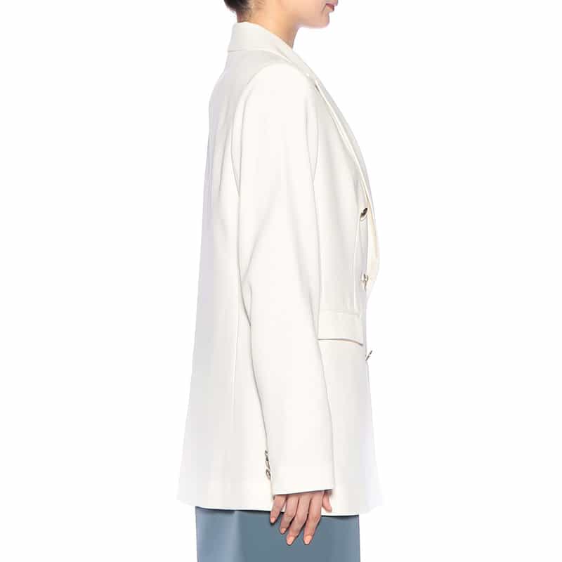 BARNEYS NEW YORK ダブルブレステッド ジャケット IVORY