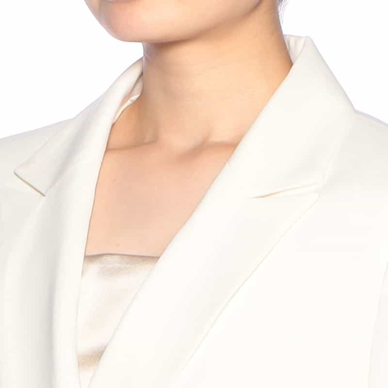 BARNEYS NEW YORK ダブルブレステッド ジャケット IVORY