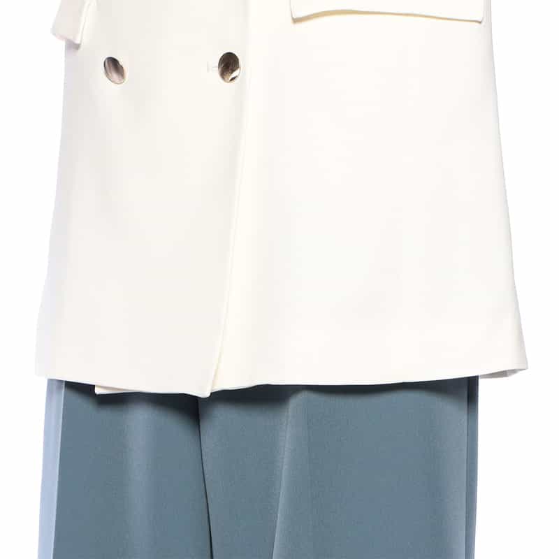 BARNEYS NEW YORK ダブルブレステッド ジャケット IVORY