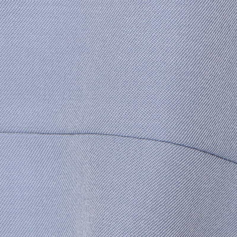 BARNEYS NEW YORK セットアップ ウール素材ペプラムヘムブラウス BLUE