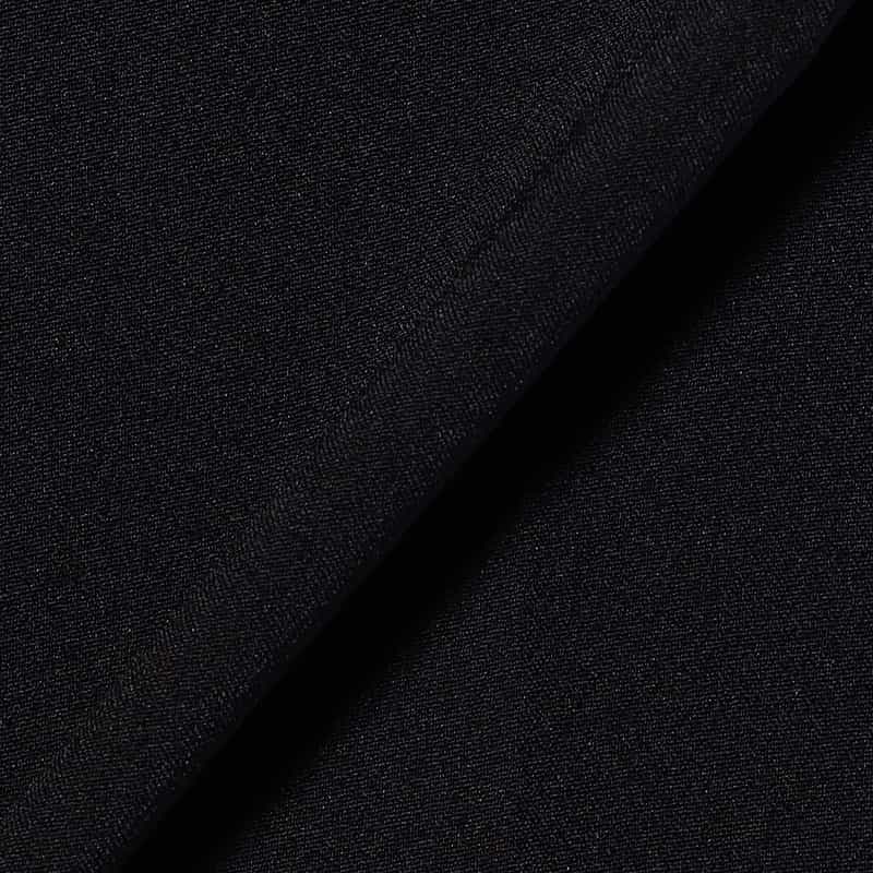 BARNEYS NEW YORK ウォッシャブル ウエストベルトデザイン タックパンツ BLACK