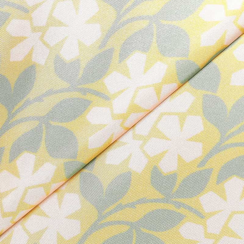 BARNEYS NEW YORK ウォッシャブル フラワープリントスカート YELLOW