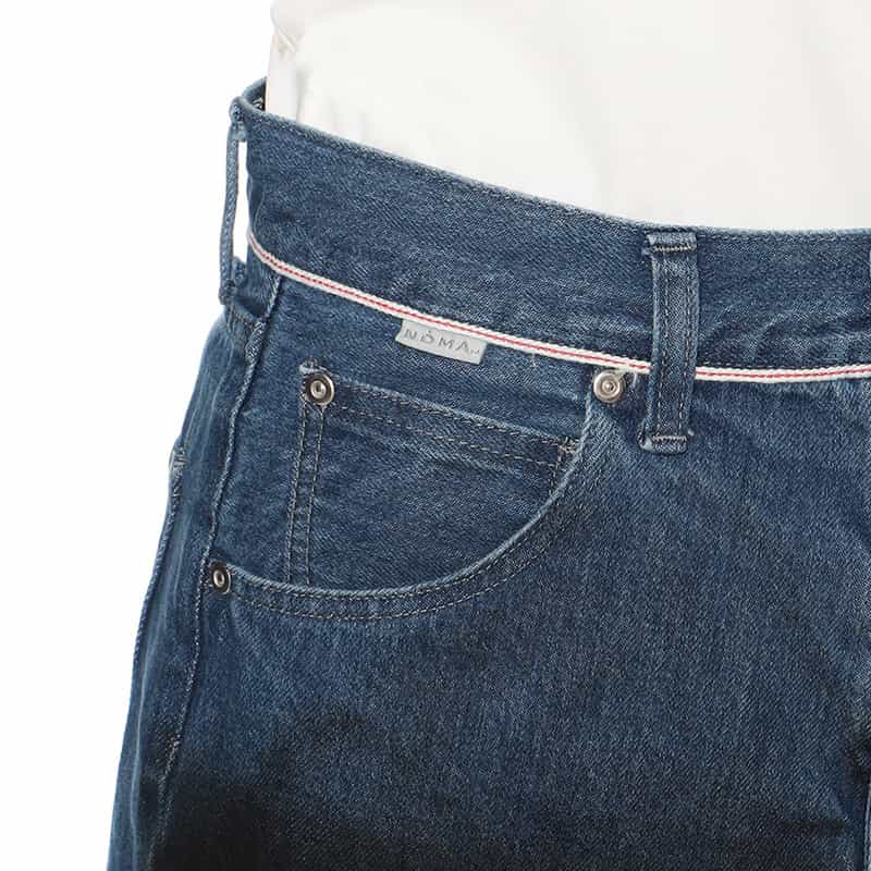 NOMA T.D. ペイントデニムスカート BLACK