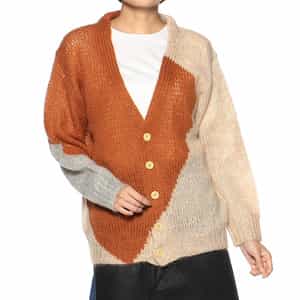 モヘヤニットカーディガン