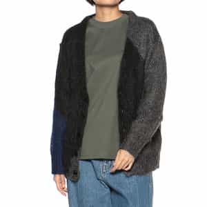 モヘヤニットカーディガン