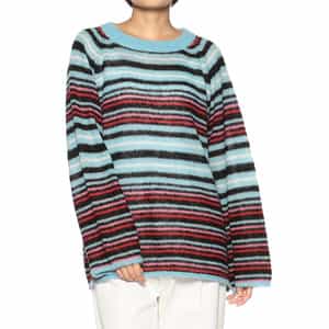 モヘヤニットプルオーバー