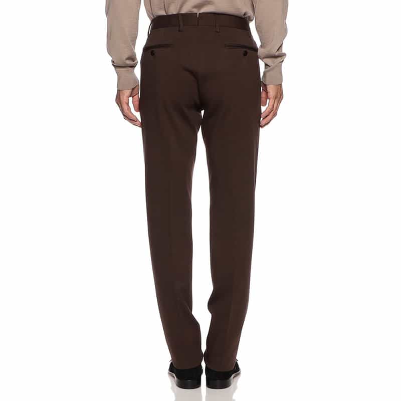 ERNE ジャージードレスパンツ BROWN