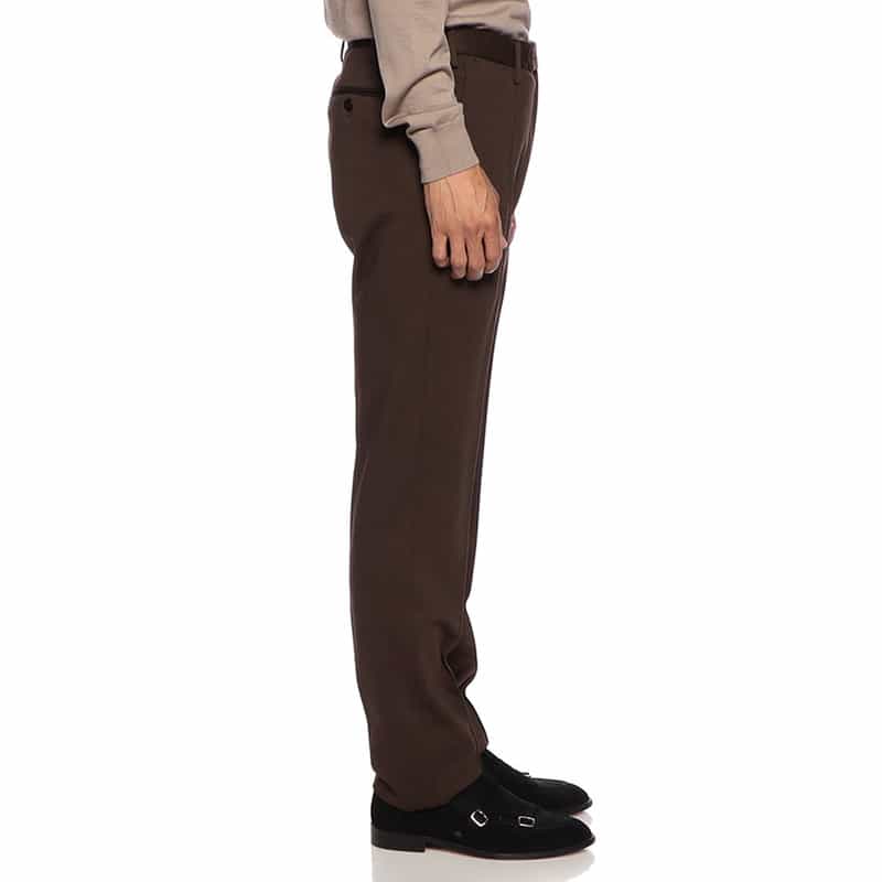 ERNE ジャージードレスパンツ BROWN