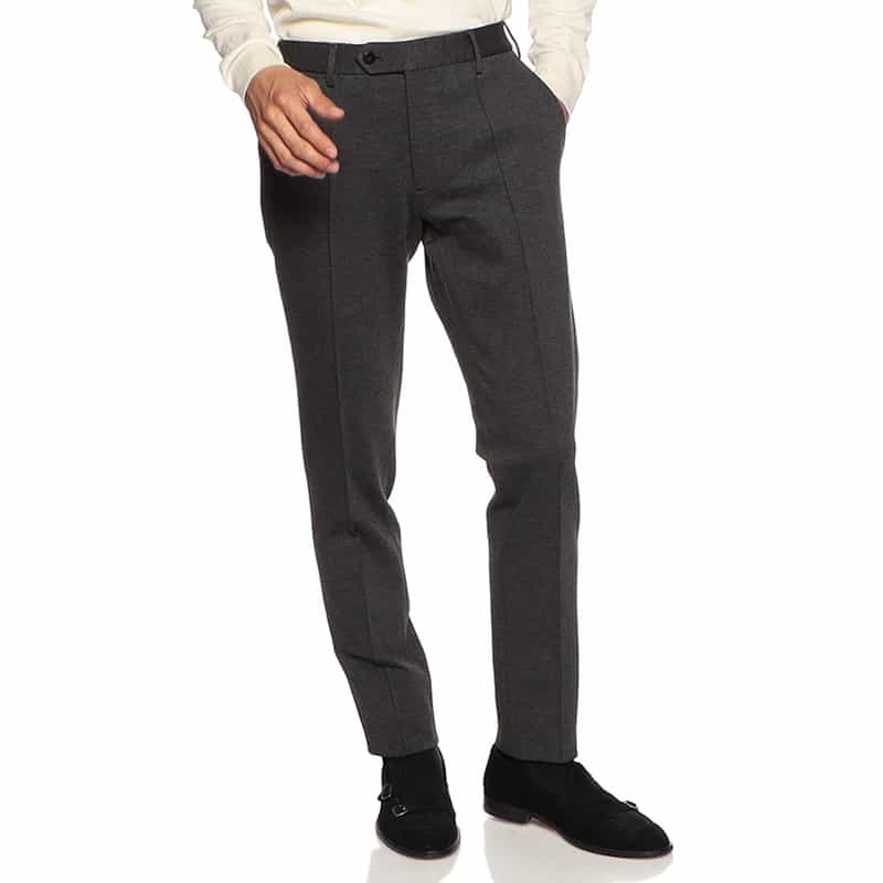 ERNE ジャージードレスパンツ DARK GRAY