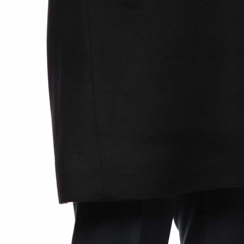 BARNEYS NEW YORK カシミヤチェスターコート NAVY