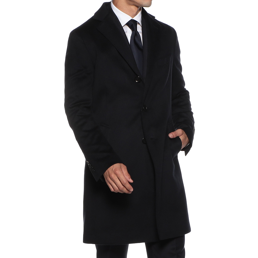 カシミヤチェスターコート