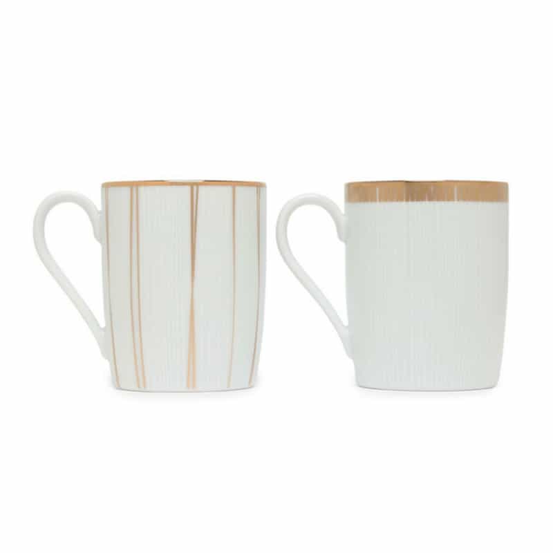 BARNEYS NEW YORK ノリタケ×バーニーズ　ニューヨーク マグカップセット“リュミエール" WHITE