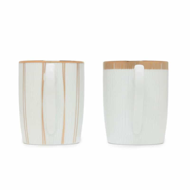 BARNEYS NEW YORK ノリタケ×バーニーズ　ニューヨーク マグカップセット“リュミエール" WHITE