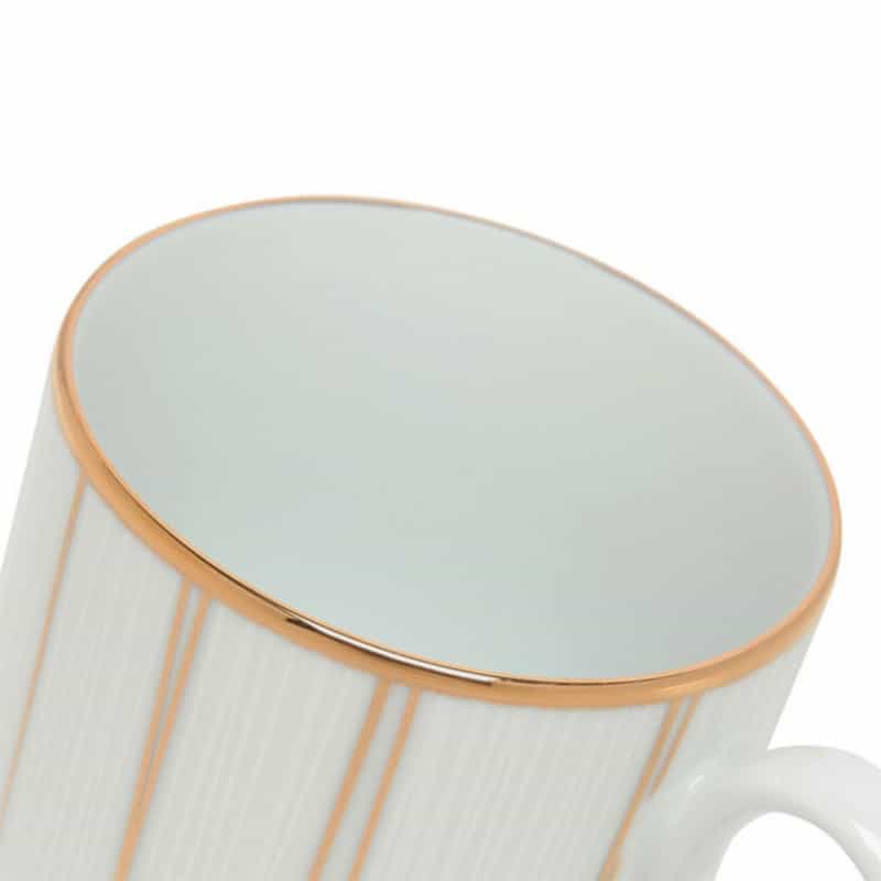 BARNEYS NEW YORK ノリタケ×バーニーズ　ニューヨーク マグカップセット“リュミエール" WHITE