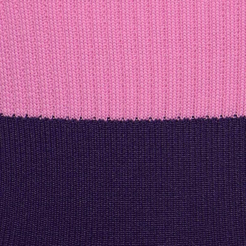 BARNEYS NEW YORK ウォッシャブルバルーンスリーブニットドレス PINK