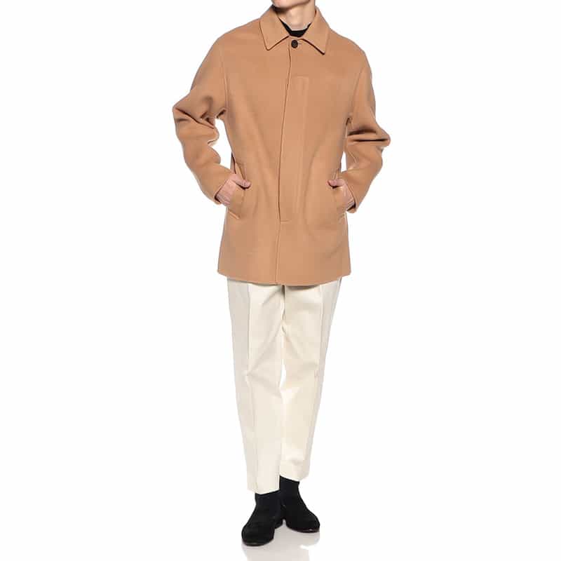 BARNEYS NEW YORK ダブルフェイスカーコート BEIGE