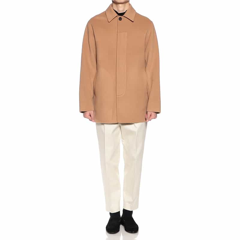 BARNEYS NEW YORK ダブルフェイスカーコート BEIGE