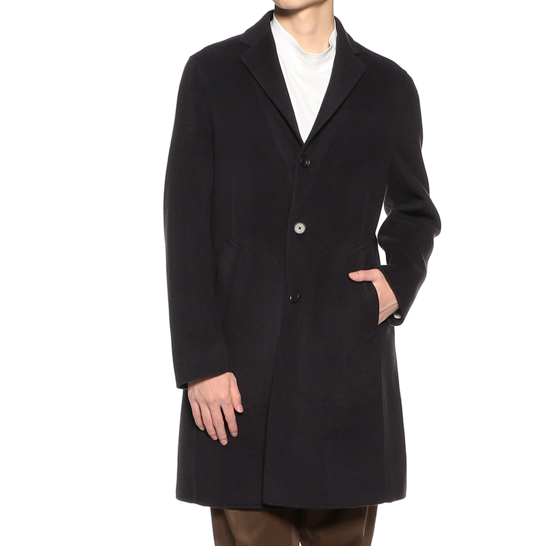 ダブルフェイスチェスターコート