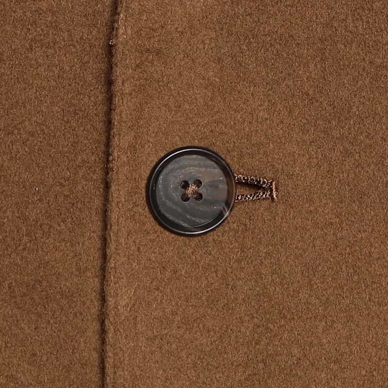 BARNEYS NEW YORK ダブルフェイスチェスターコート BROWN