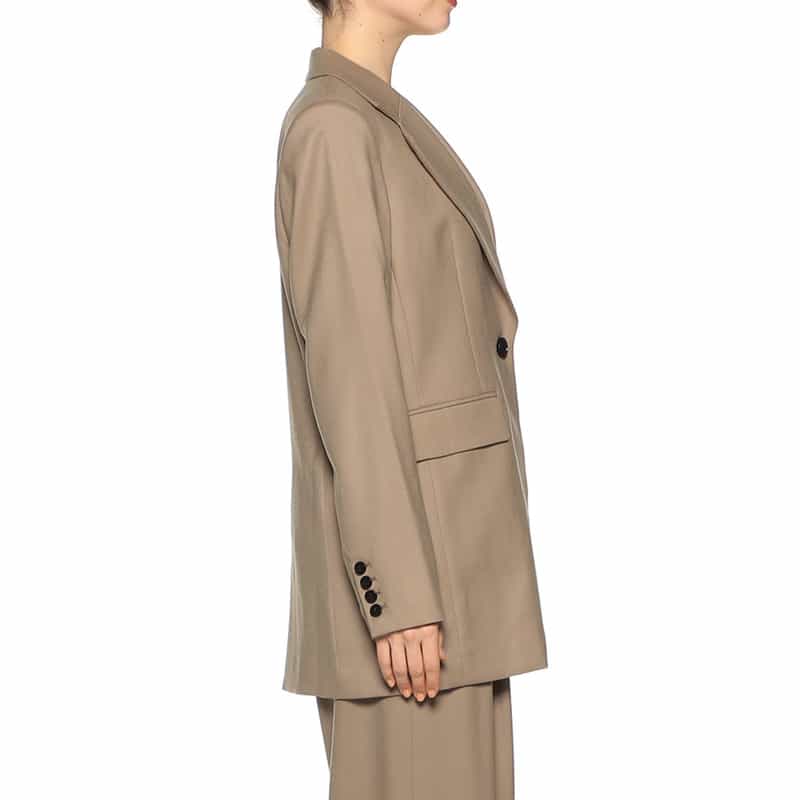 BARNEYS NEW YORK セットアップテーラードジャケット CAMEL