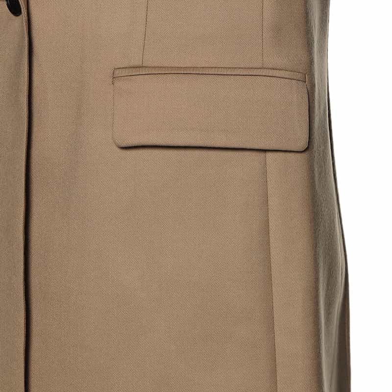 BARNEYS NEW YORK セットアップテーラードジャケット CAMEL