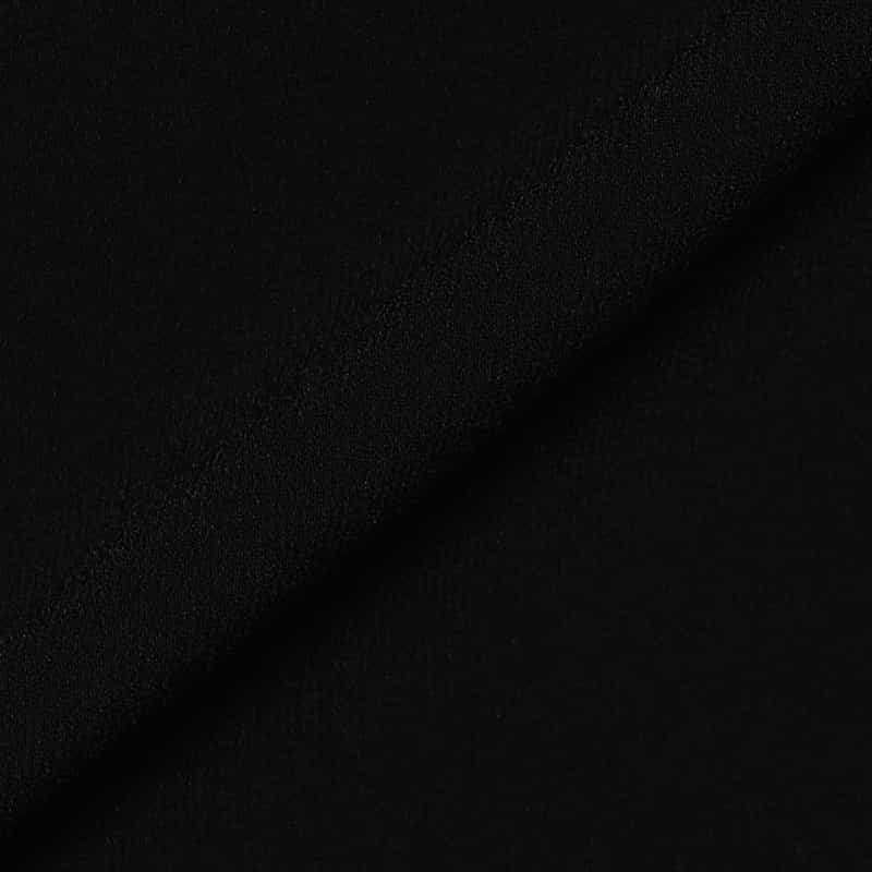 BARNEYS NEW YORK セットアップ サテンカラー ラップジャケット BLACK