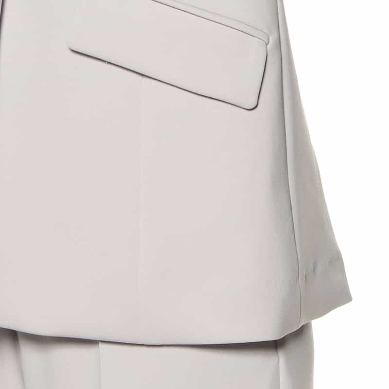 BARNEYS NEW YORK セットアップ テーラードジャケット LIGHT GRAY