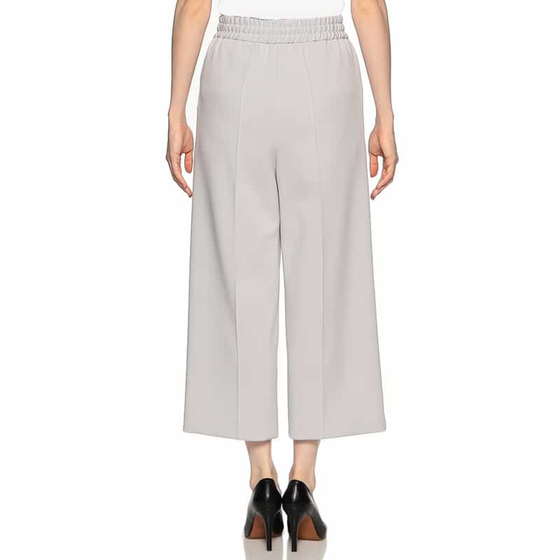BARNEYS NEW YORK セットアップ ドローストリング クロップドパンツ LIGHT GRAY
