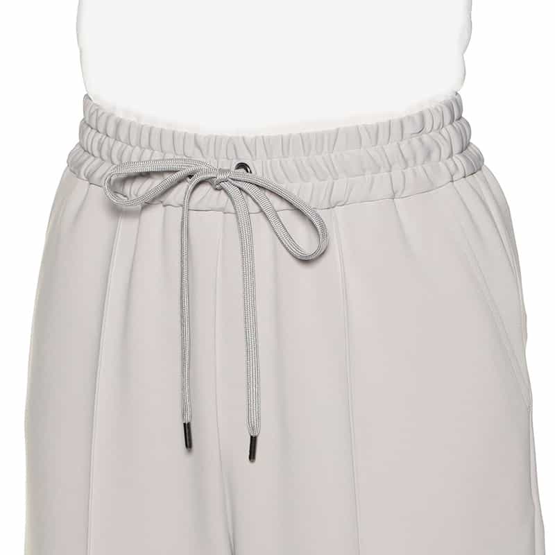 BARNEYS NEW YORK セットアップ ドローストリング クロップドパンツ LIGHT GRAY